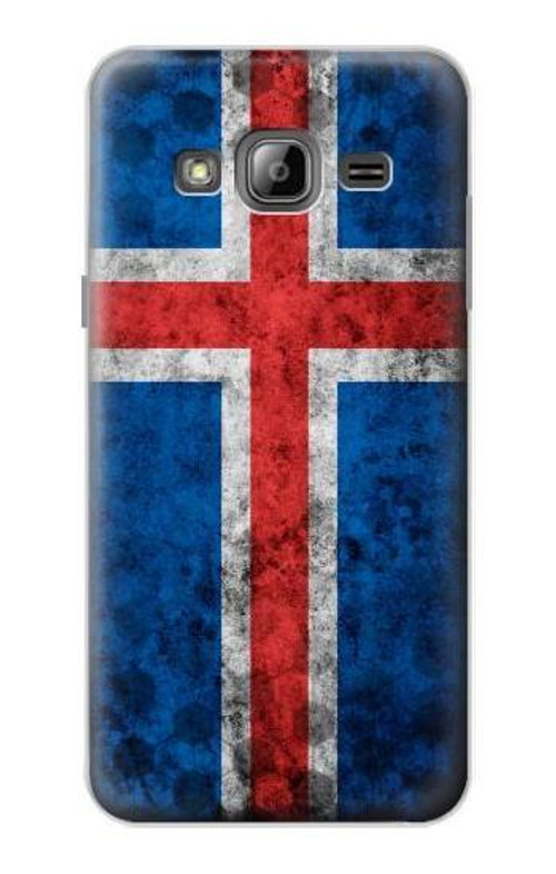 S3000 Iceland Football Soccer Euro 2016 Case Cover Custodia per Samsung Galaxy J3 (2016)