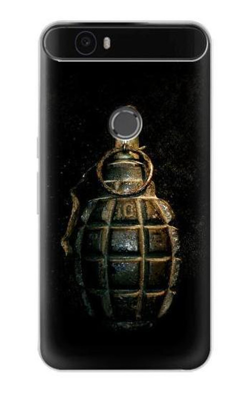S0881 Hand Grenade Case Cover Custodia per Huawei Nexus 6P