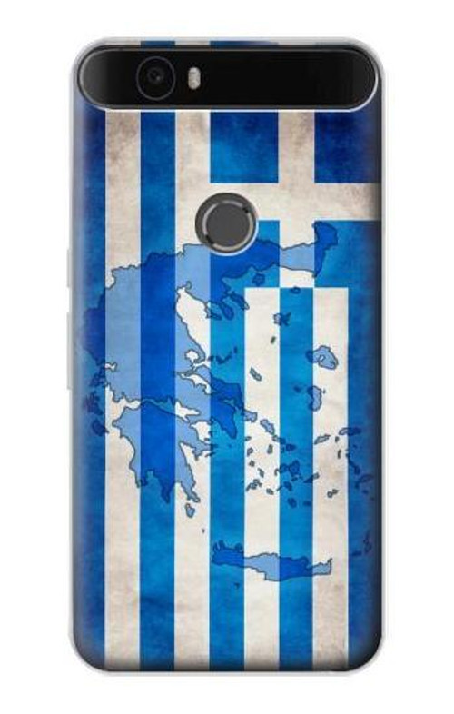 S2970 Greece Football Soccer Euro 2016 Case Cover Custodia per Huawei Nexus 6P