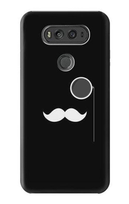 S1946 Sir Mustache Minimalism Case Cover Custodia per LG V20