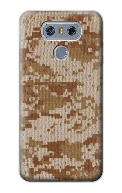 S2939 Desert Digital Camo Camouflage Case Cover Custodia per LG G6