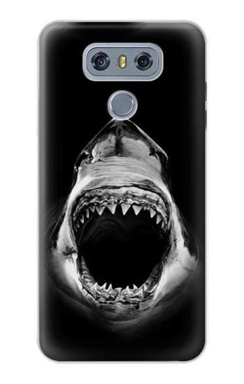 S3100 Great White Shark Case Cover Custodia per LG G6