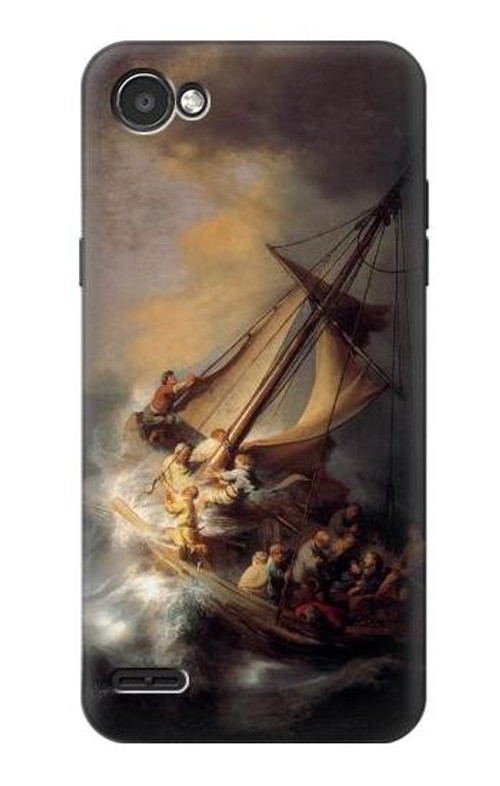 S1091 Rembrandt Christ in The Storm Case Cover Custodia per LG Q6