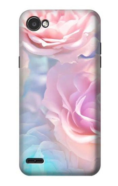 S3050 Vintage Pastel Flowers Case Cover Custodia per LG Q6