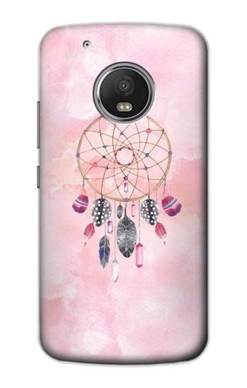 S3094 Dreamcatcher Watercolor Painting Case Cover Custodia per Motorola Moto G5 Plus