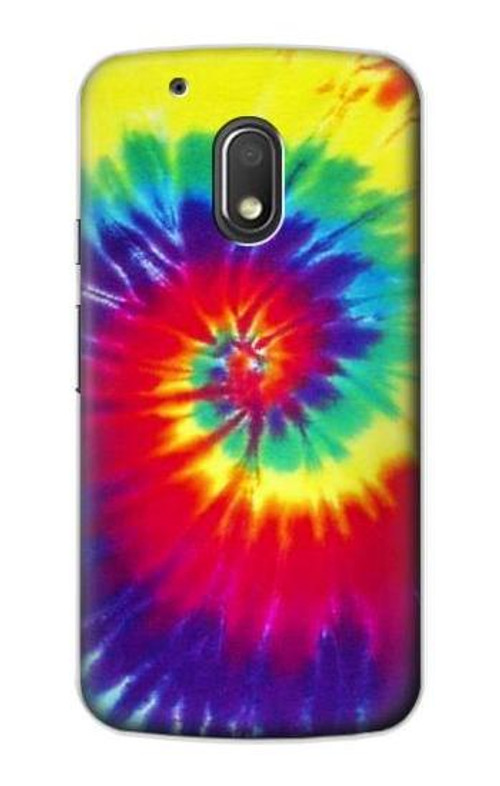 S2884 Tie Dye Swirl Color Case Cover Custodia per Motorola Moto G4 Play