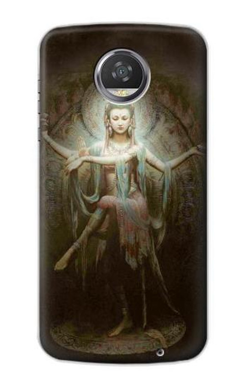 S0787 Guan Yin Case Cover Custodia per Motorola Moto Z2 Play, Z2 Force