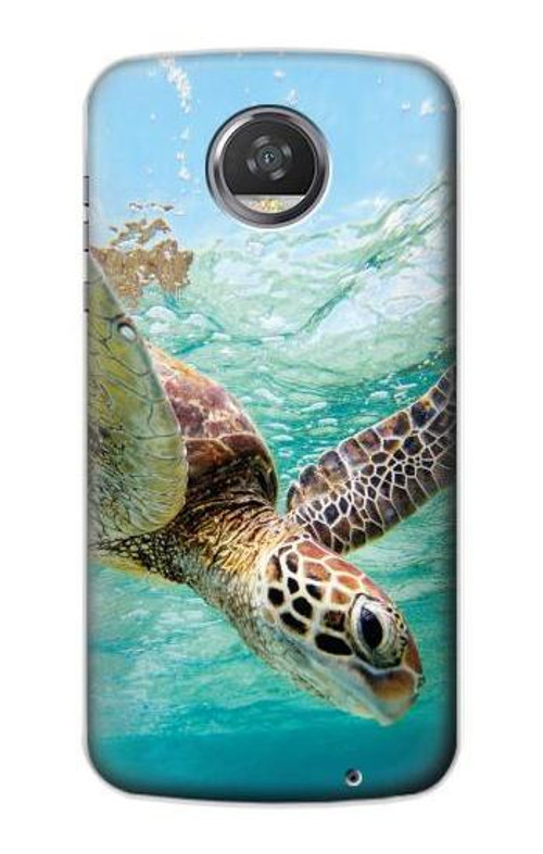 S1377 Ocean Sea Turtle Case Cover Custodia per Motorola Moto Z2 Play, Z2 Force