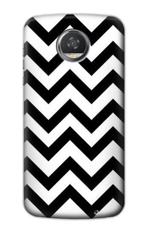 S1613 Chevron Zigzag Case Cover Custodia per Motorola Moto Z2 Play, Z2 Force