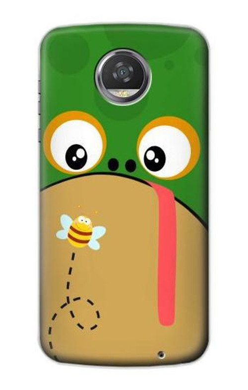 S2765 Frog Bee Cute Cartoon Case Cover Custodia per Motorola Moto Z2 Play, Z2 Force