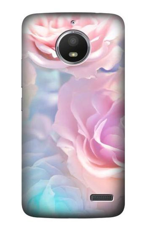 S3050 Vintage Pastel Flowers Case Cover Custodia per Motorola Moto E4