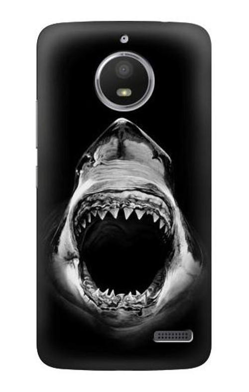 S3100 Great White Shark Case Cover Custodia per Motorola Moto E4