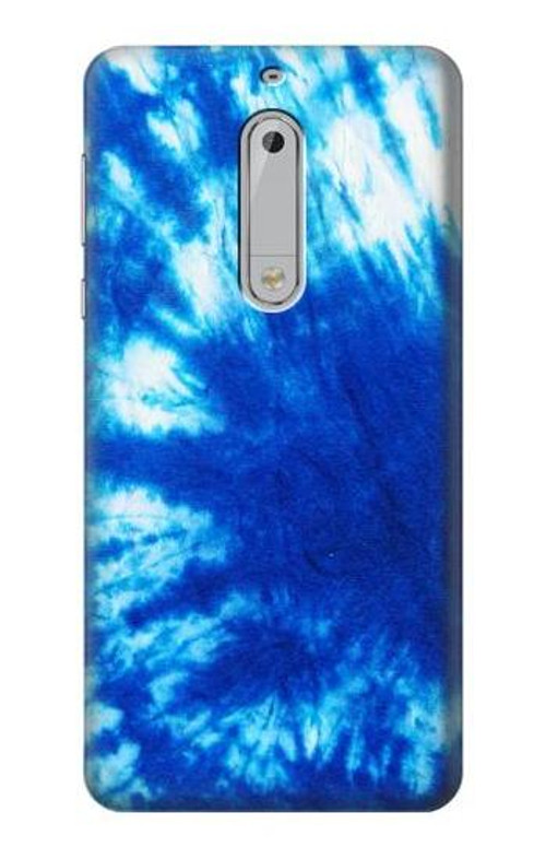 S1869 Tie Dye Blue Case Cover Custodia per Nokia 5