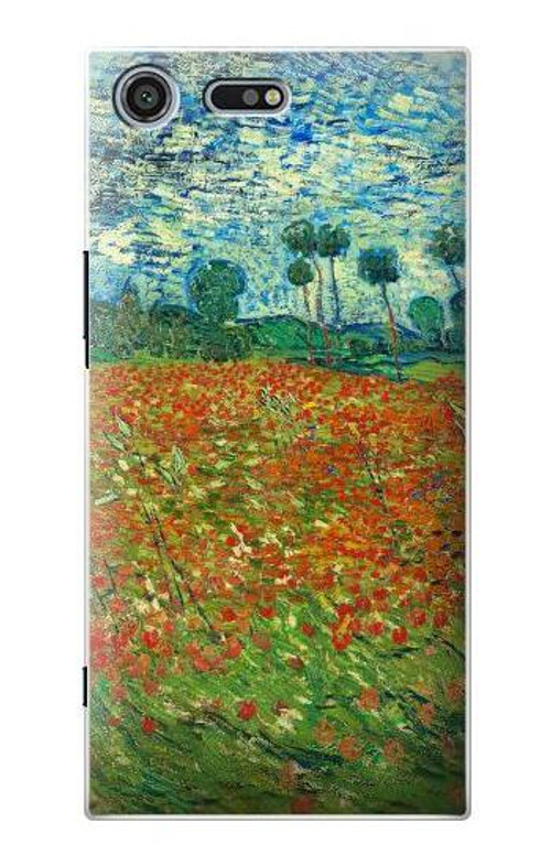 S2681 Field Of Poppies Vincent Van Gogh Case Cover Custodia per Sony Xperia XZ Premium