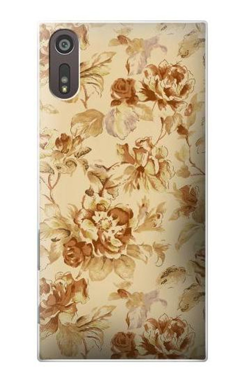 S2180 Flower Floral Vintage Pattern Case Cover Custodia per Sony Xperia XZ