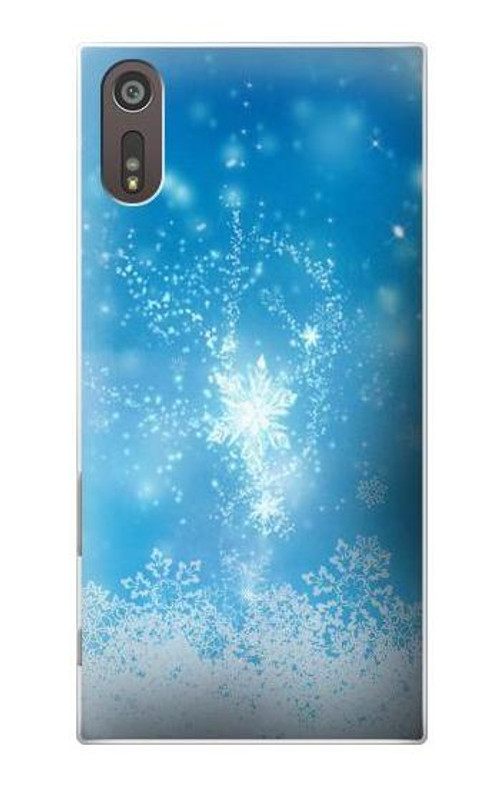 S2923 Frozen Snow Spell Magic Case Cover Custodia per Sony Xperia XZ