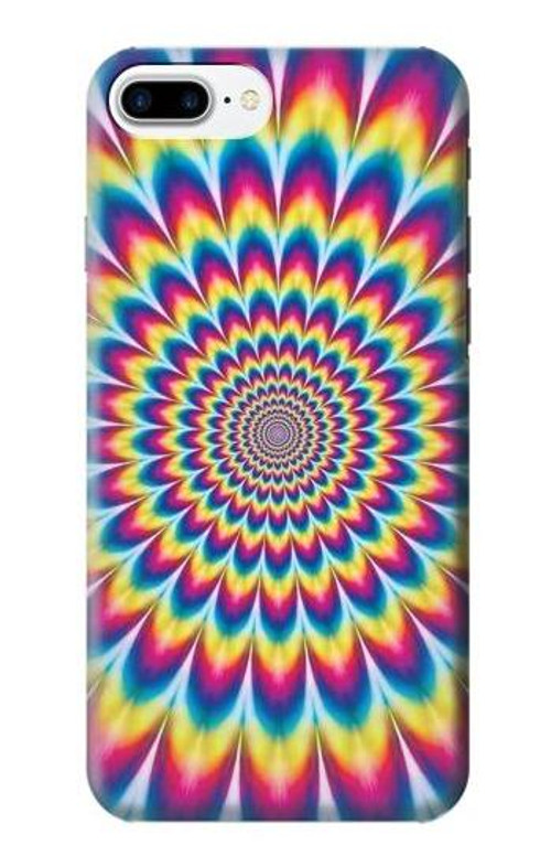 S3162 Colorful Psychedelic Case Cover Custodia per iPhone 7 Plus, iPhone 8 Plus