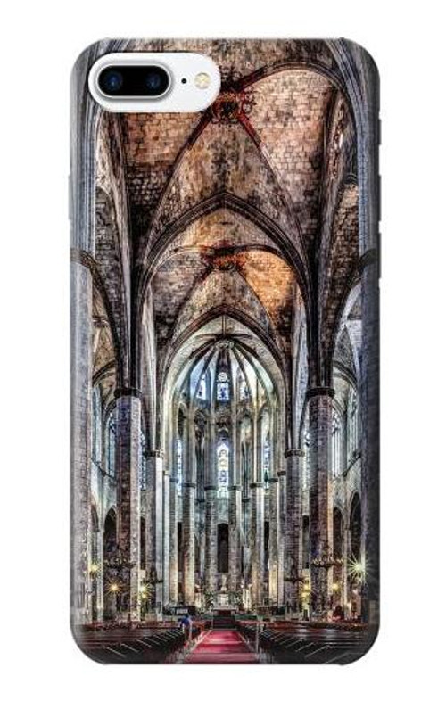 S3210 Santa Maria Del Mar Cathedral Case Cover Custodia per iPhone 7 Plus, iPhone 8 Plus