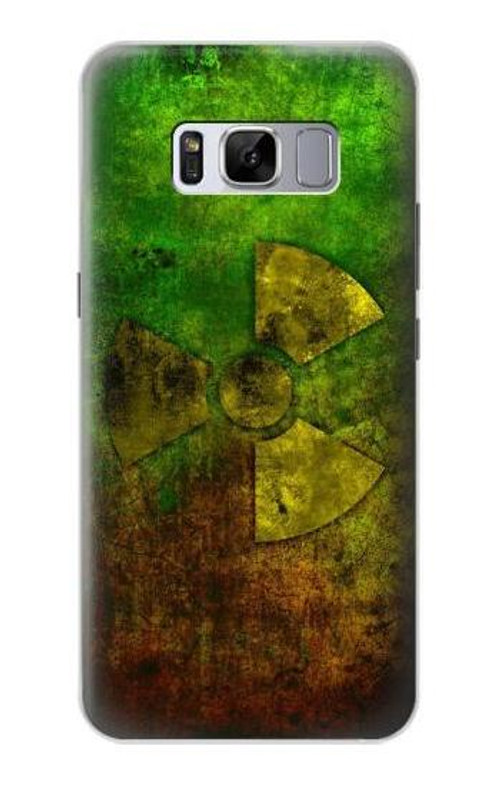 S3202 Radioactive Symbol Case Cover Custodia per Samsung Galaxy S8