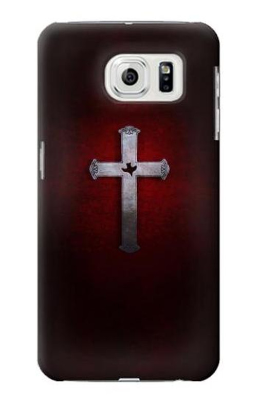 S3160 Christian Cross Case Cover Custodia per Samsung Galaxy S7 Edge