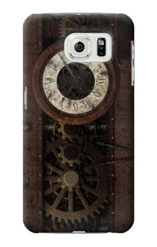 S3221 Steampunk Clock Gears Case Cover Custodia per Samsung Galaxy S7 Edge