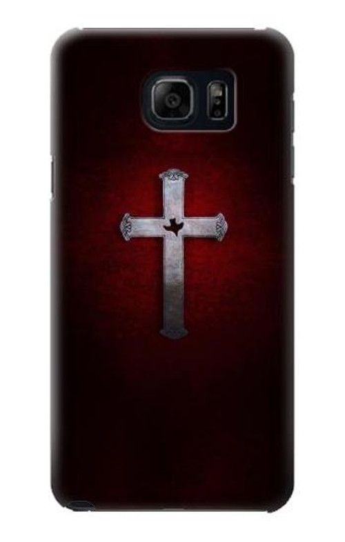 S3160 Christian Cross Case Cover Custodia per Samsung Galaxy S6 Edge Plus