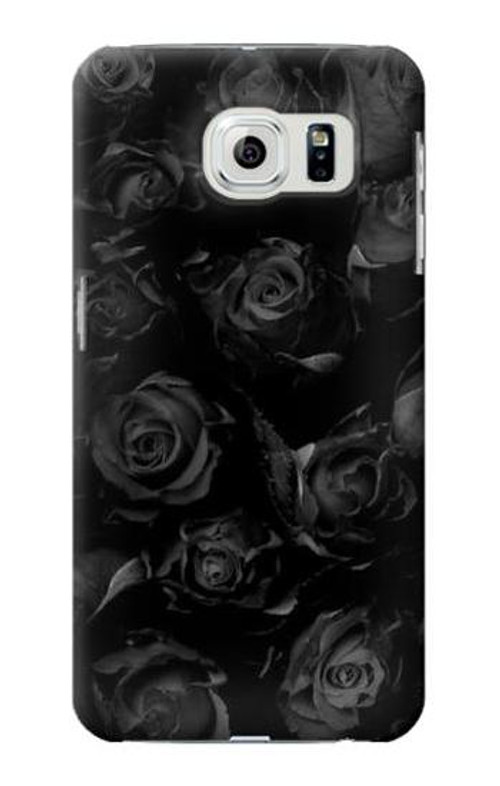 S3153 Black Roses Case Cover Custodia per Samsung Galaxy S6