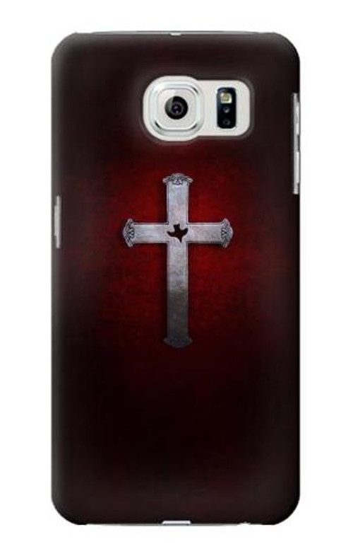 S3160 Christian Cross Case Cover Custodia per Samsung Galaxy S6