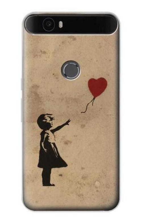 S3170 Girl Heart Out of Reach Case Cover Custodia per Huawei Nexus 6P