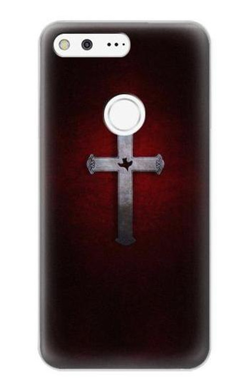 S3160 Christian Cross Case Cover Custodia per Google Pixel XL