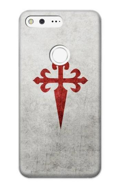 S3200 Order of Santiago Cross of Saint James Case Cover Custodia per Google Pixel XL