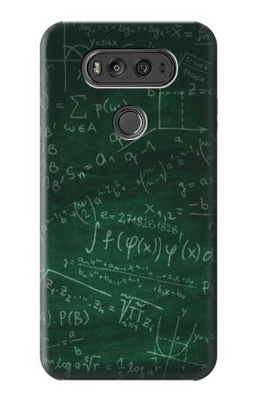 S3190 Math Formula Greenboard Case Cover Custodia per LG V20