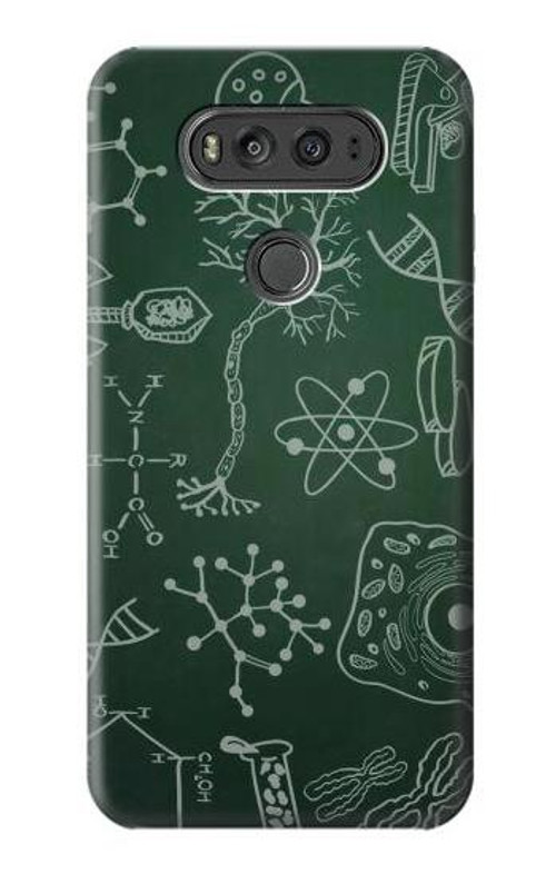 S3211 Science Green Board Case Cover Custodia per LG V20