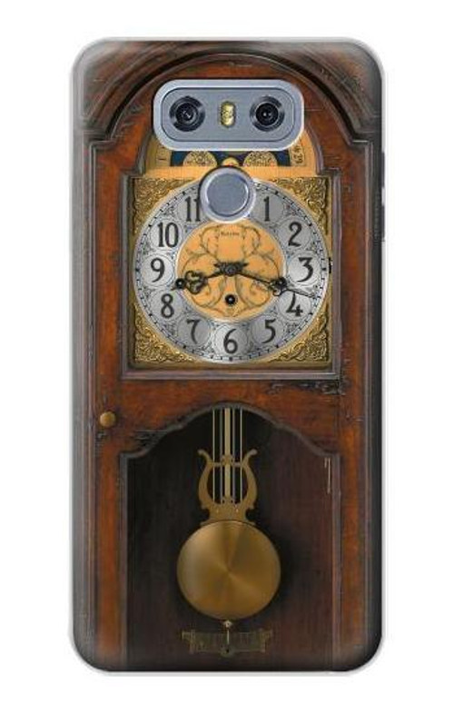 S3173 Grandfather Clock Antique Wall Clock Case Cover Custodia per LG G6