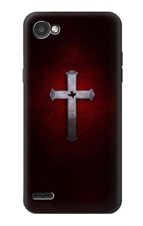 S3160 Christian Cross Case Cover Custodia per LG Q6