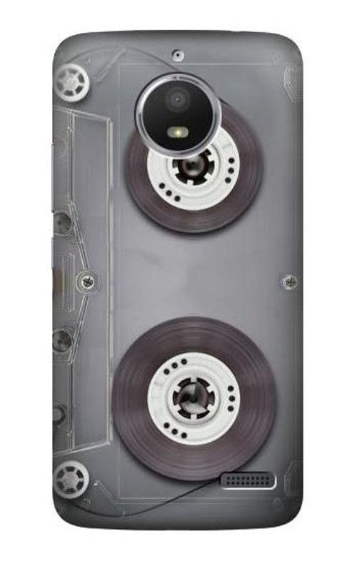 S3159 Cassette Tape Case Cover Custodia per Motorola Moto E4