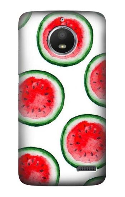 S3236 Watermelon Pattern Case Cover Custodia per Motorola Moto E4