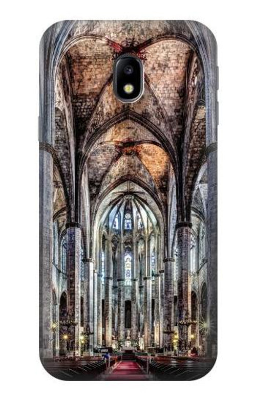S3210 Santa Maria Del Mar Cathedral Case Cover Custodia per Samsung Galaxy J3 (2017) EU Version