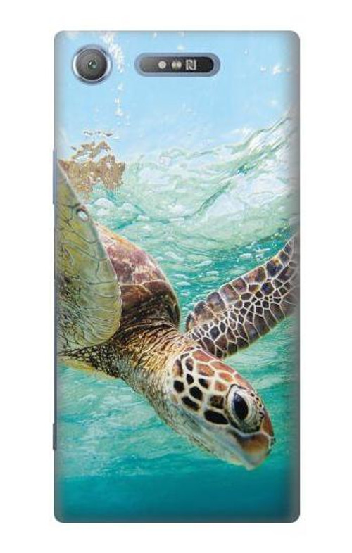 S1377 Ocean Sea Turtle Case Cover Custodia per Sony Xperia XZ1