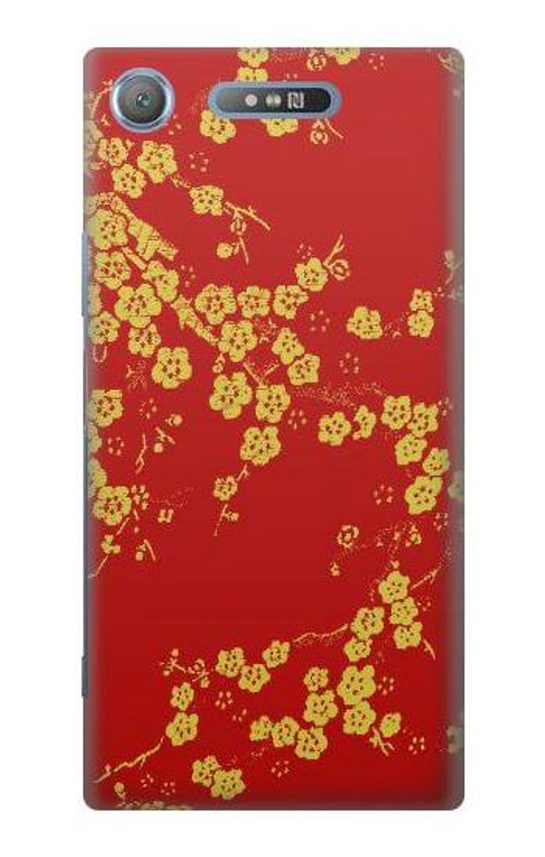 S2050 Cherry Blossoms Chinese Graphic Printed Case Cover Custodia per Sony Xperia XZ1