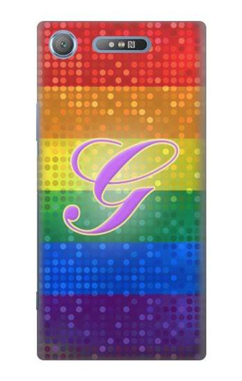 S2899 Rainbow LGBT Gay Pride Flag Case Cover Custodia per Sony Xperia XZ1