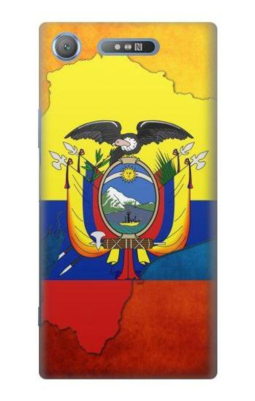 S3020 Ecuador Flag Case Cover Custodia per Sony Xperia XZ1