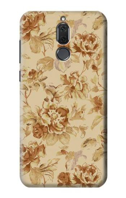 S2180 Flower Floral Vintage Pattern Case Cover Custodia per Huawei Mate 10 Lite