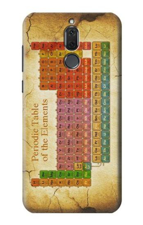 S2934 Vintage Periodic Table of Elements Case Cover Custodia per Huawei Mate 10 Lite