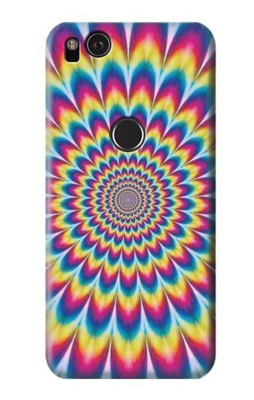 S3162 Colorful Psychedelic Case Cover Custodia per Google Pixel 2