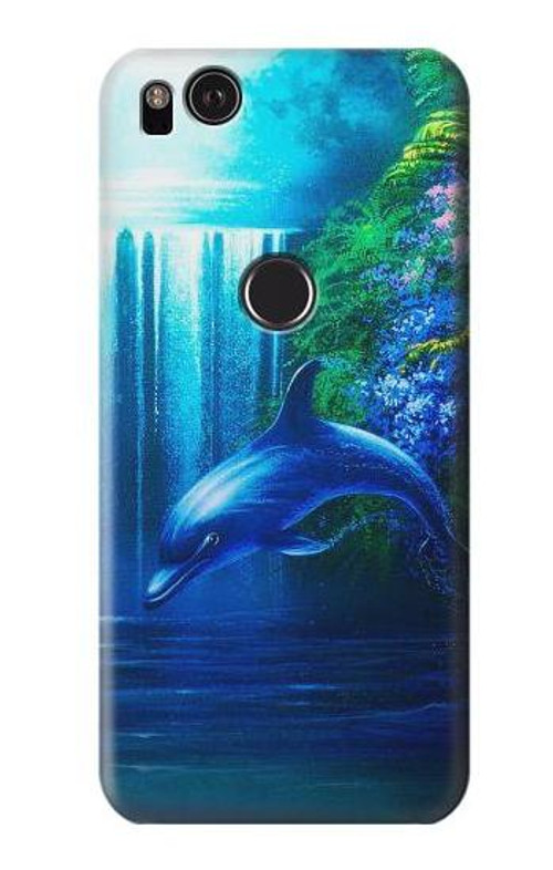 S0385 Dolphin Case Cover Custodia per Google Pixel 2 XL