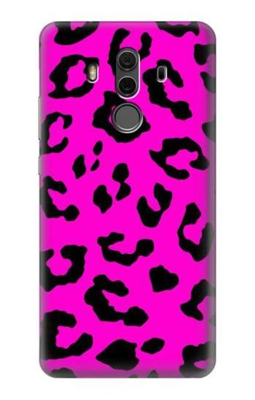 S1850 Pink Leopard Pattern Case Cover Custodia per Huawei Mate 10 Pro, Porsche Design