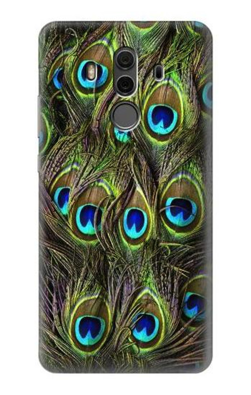 S1965 Peacock Feather Case Cover Custodia per Huawei Mate 10 Pro, Porsche Design