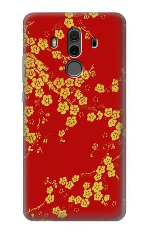 S2050 Cherry Blossoms Chinese Graphic Printed Case Cover Custodia per Huawei Mate 10 Pro, Porsche Design
