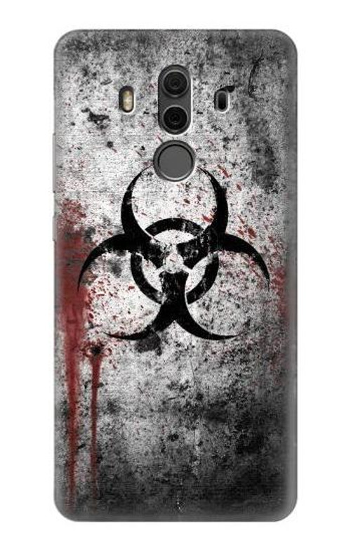 S2440 Biohazards Biological Hazard Case Cover Custodia per Huawei Mate 10 Pro, Porsche Design